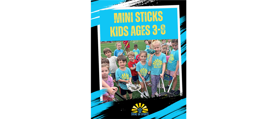 Mini Sticks for boys and girls ages 3 - 8!