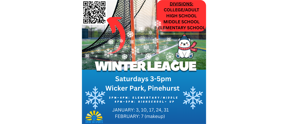 Winter Lacrosse League!